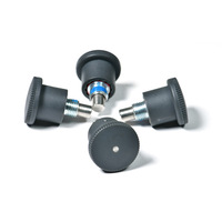 Piston d'indexation à ressort avec poignée en aluminium SS304, pointe de broche M12