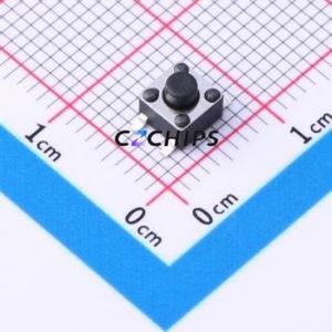 TSC015A04026A02 Tactile Switch SMD-4P,4.5x4.5mm Switch Round Button 2.6N Vertical Mount 4.5mm - Product Image 1