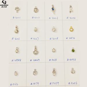 Accessori per biancheria intima <span class=keywords><strong>nastro</strong></span> di raso glitterato #5065 moda oro oro quadrato strass quadrato ciondoli con fiocco - Product Image 5