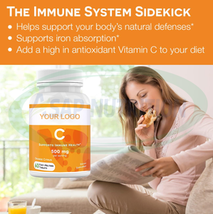 OEM mejor suplemento l-glutatión pastillas tableta 1000mg Vitamina C tabletas para blanquear la piel - Product Image 5