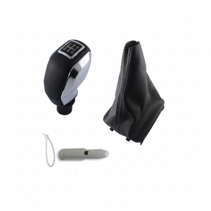 Pommeau de levier de vitesse pour Peugeot 206 Sport avec finition brillante, y compris le soufflet, fabriqué en TR - Product Image 2