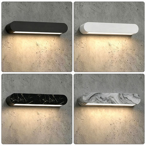 Lámpara de Pared LED de Aluminio, Tira Larga, Impermeable, para Exteriores, Puerta Delantera, Balcón, Terraza, Pared Exterior - Product Image 1