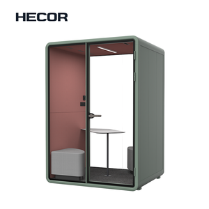 साउंडप्रूफ ऑफिस पॉड साउंड प्रूफ आधुनिक ऑफिस ध्वनिक सॉफ्ट घुमावदार सोफा टीम सहयोग के लिए - Product Image 1