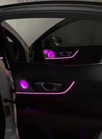 Kit d'éclairage LED d'ambiance Cardoo pour Volvo XC60 2018-2025 – Panneau dynamique coloré pour haut-parleurs et éclairage intérieur de voiture