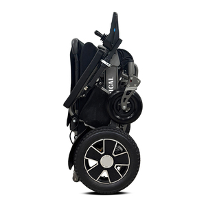 รถเข็นไฟฟ้า KSM-606AF อลูมิเนียมอัลลอยด์ น้ำหนักเบา ระบายอากาศได้ดี พับเก็บอัตโนมัติ แบตเตอรี่ลิเธียม 500W/600W/700W สำหรับผู้สูงอายุ - Product Image 2