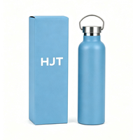 Bouteille isotherme portable en acier inoxydable 304 de 350 ml, anti-fuite, avec poignée pour le sport et les voyages – Vente en gros