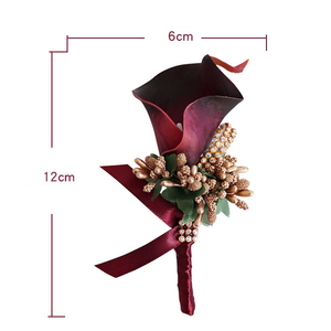 Boutonnière fleurs Corsage broche boutonnière boutonnière hommes mariage broche demoiselle d'honneur mariage boutonnière témoin Corsage - Product Image 6