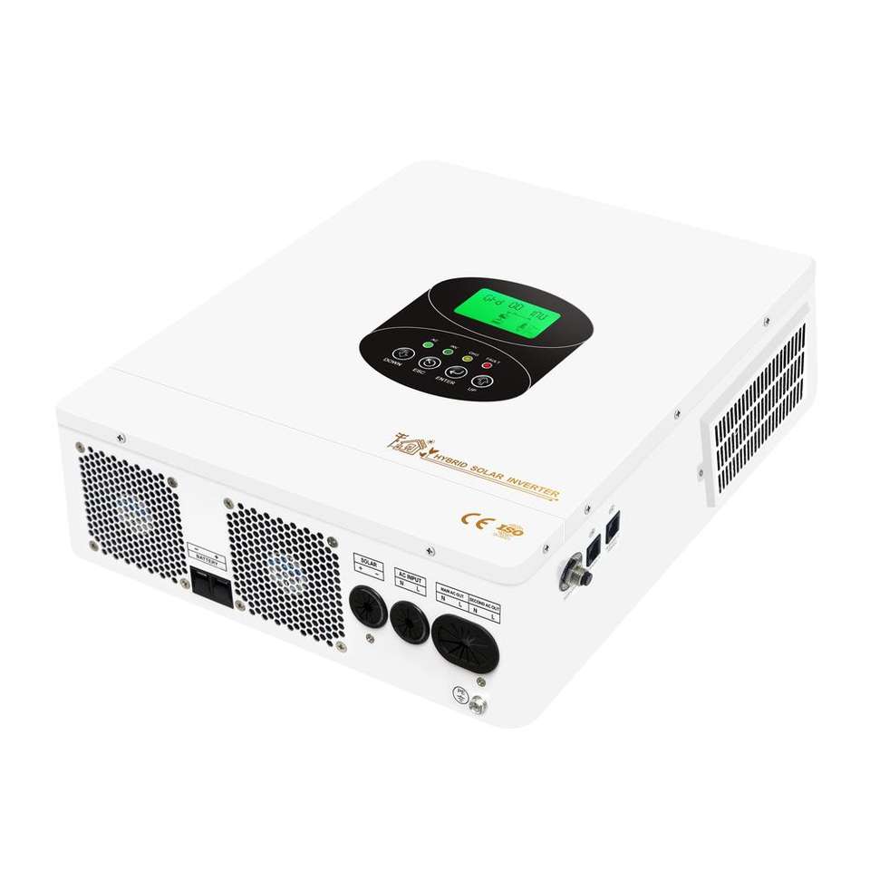 3.3KW OnOff Grid Hybrid Solar Inverter MPPT High Frequency Battery ...
