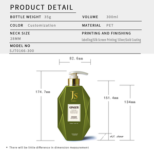Bottiglie in PET Oro <span class=keywords><strong>Rosa</strong></span> da 200ml/300ml con Logo Personalizzato per Shampoo e Balsamo, Vasetti Biodegradabili da 8 oz con Tappo a Vite e Pompa per Confezionamento Prodotti per la Cura dei Capelli - Product Image 5
