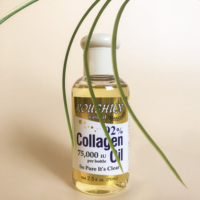 Huiles essentielles de soins de la peau, marque privée, Anti-rides, Anti-âge, visage, corps, huile de traitement au collagène