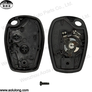 Boîtier <span class=keywords><strong>de</strong></span> clé intelligente compatible 2 boutons boîtier <span class=keywords><strong>de</strong></span> clé <span class=keywords><strong>de</strong></span> voiture <span class=keywords><strong>de</strong></span> remplacement pour clés <span class=keywords><strong>de</strong></span> véhicule <span class=keywords><strong>Renault</strong></span> - Product Image 3