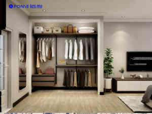 Итальянский настенный шкаф-купе из искусственного дерева, роскошный, современный, белый/черный, экономия пространства, 2,4 м, для дома - Product Image 3