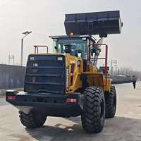 Nouvelle conception, modèle chinois HZM957, chargeuse sur pneus articulée 5T 4x4, chargeuse de chantier lourde