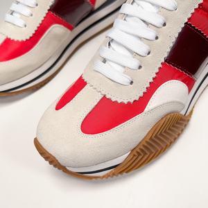 High Quality New Designer TF Casual Walking Fashion Genuine Leather <b>Shoes</b> <b>Men</b> Luxury Brands TF Lace-Up Sneakers for Women - Product Image 6