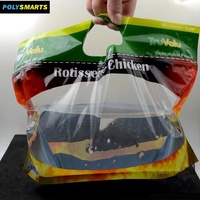 Sacs thermorétractables en promotion pour viande rouge fraîche, emballage plastique perméable pour poulet et volailles
