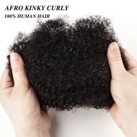| Cheveux humains afro crépus en vrac |   Cheveux humains afro crépus en vrac de 8 à 28 pouces, mèches naturelles pour extensions de locs et tresses