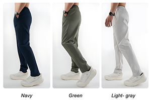 Pantalones Deportivos al Por Mayor, Cintura Media, Ligeros, Ecológicos, Transpirables, Elásticos en Cuatro Direcciones, para Clubes Deportivos y Revendedores de Gimnasios - Product Image 4