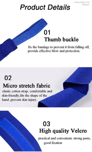 Fascia Protettiva per Mani da Boxe, <span class=keywords><strong>Benda</strong></span> per Polso da Boxe 5cm*2.5m/3m/3.5m/4m/4.5m/5m - Product Image 4
