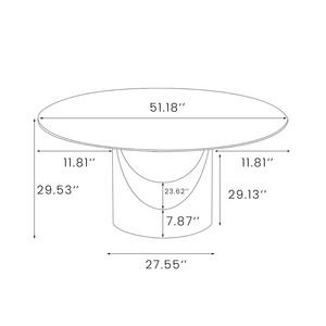 Luxury Dining Room Furniture Set <strong>Round</strong> Marble Sintered Stone Dining <strong>Tables</strong> and Chairs Home Furniture for Hotel Villa Outdoor Use - Product Image 6
