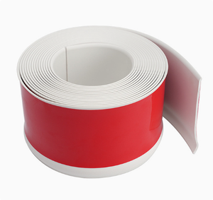 แผ่นปิดขอบพื้น PVC แบบยืดหยุ่นติดด้วยตัวเอง ป้องกันน้ำ ป้องกันเชื้อรา สำหรับตกแต่งผนังบ้าน โรงแรม สำนักงาน - Product Image 1