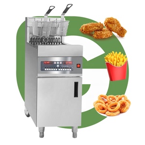 Freidora De Patatas Presion De Pollo Industry a Gas <span class=keywords><strong>Tres</strong></span> Para 3 Tanques <span class=keywords><strong>Comercial</strong></span> Electrica Agua Y Papa Aceite - Product Image 1