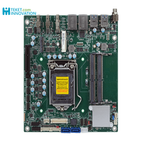 Motherboard DFI CS101-H310 Mini-ITX Prosesor Intel Core Generasi ke-9/ke-8 LGA 1151 TDP 65W Chipset H310 Layar Ganda 2xIntel GbE
