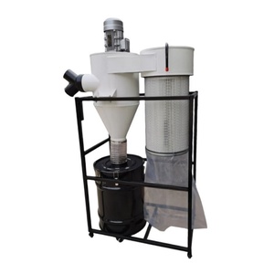 Colector de Polvo de Aire para Trabajos en Madera, Doméstico e Industrial, con Bolsa, Maquinaria para Eliminación de Gases, Colector de Polvo Doble Silencioso para Trabajos en Madera - Product Image 3