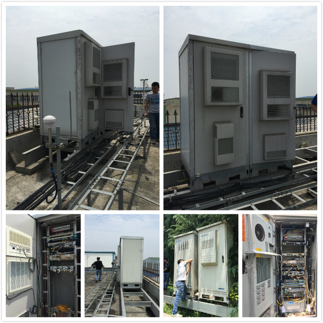 W-TEL OEM ODM Outdoor Telecom Enclosures 19 Inch IP55 Floor Standing Electrical Enclosure Battery Cabinet Air Conditioner Stock