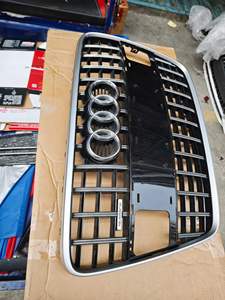 กระจังหน้าสำหรับ <span class=keywords><strong>Audi</strong></span> <span class=keywords><strong>Q7</strong></span> <span class=keywords><strong>V12</strong></span> <span class=keywords><strong>TDI</strong></span> 6.0L ปี 2007-2009 ชุบโครเมียมแบบกรอบเดี่ยว พร้อมตรา <span class=keywords><strong>V12</strong></span> - Product Image 2