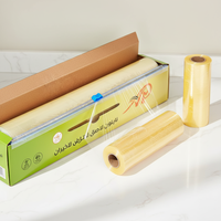 Film alimentaire en PVC, rouleau de film plastique pour conserver la fraîcheur du poisson, de la viande, des fruits, pour la maison et la restauration