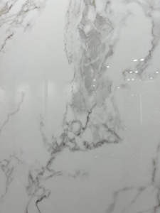 Lastra Sottile Grande 1200x2400 in Gres Porcellanato Smaltato, Pannello in Pietra Sinterizzata Grigia, Lastre Lucide in Ceramica Smaltata 1600x3200 Bianche - Product Image 3