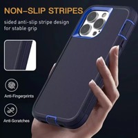 Étui de protection robuste 3 en 1, résistant aux chocs et à la poussière, pour IPhone 15 14 13 12 11 16Pro MAX MINI XSMAX XR X XS SE 6 7 8 PLUS