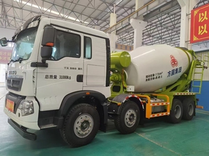 Novo 6x4 Mão Direita Drive 9 Medidor Cúbico Howo Dongfeng Foton Caminhão Betoneira Eficiente Motor Bomba Gearbox Construção - Product Image 2