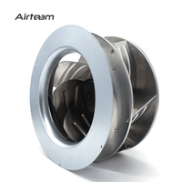 Ventilateurs radiaux haute pression de 400mm Ventilateur centrifuge incurvé vers l'arrière 220/230V pour usage industriel avec support OEM