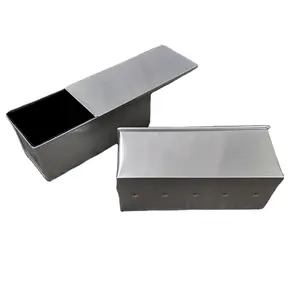 Precio de fábrica, molde de pan de aluminio resistente a altas temperaturas, molde de pan de aluminio antiadherente para molde de pan