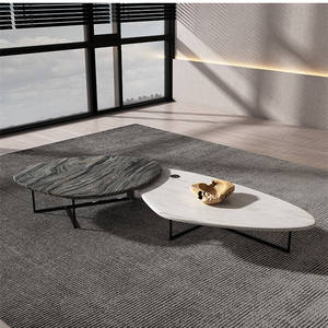 طاولة إيطالية فاخرة بتصميم خاص ، طاولة غرفة صالة حديثة - Product Image 3