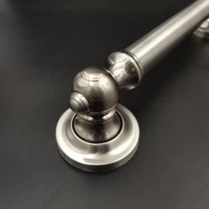 Barres de poignée de maintien en acier inoxydable au design moderne, rail de sécurité mural coudé pour toilettes avec finition brosse pour salle de bain <span class=keywords><strong>douche</strong></span> - Product Image 3