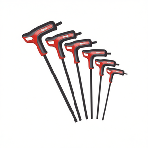 Juego de llaves hexagonales de 6 piezas con mango en T, llaves Allen métricas para reparaciones de precisión - Product Image 2