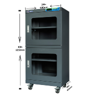 Secadora Industrial GRD 240BF con Control Inteligente por Microcomputadora, Deshumidificación Consistente, Almacenamiento de Componentes Electrónicos