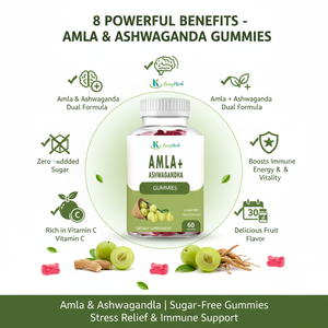 Alimento Natural Rico en Vitamina <span class=keywords><strong>C</strong></span>, Extracto de Amla y Bayas de la India, Alimento Integral Amalaki, Gomitas para Adultos para el Apoyo Inmunológico, Cabello, Piel y Crecimiento - Product Image 5