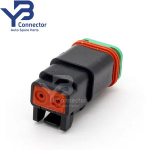 ขั้วต่อ YB <span class=keywords><strong>DT06</strong></span>-<span class=keywords><strong>2S</strong></span>-<span class=keywords><strong>CE06</strong></span>กันน้ำอัตโนมัติเชื่อมต่อ TE ชุด DT Deutsch ขั้วต่อ2ขา - Product Image 3