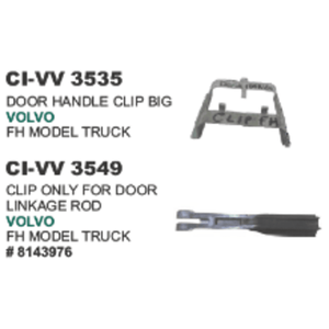 Durable et facile à installer CI CAR CI-VV 3535 Clip de poignée de porte de grande taille Accessibilité et confort améliorés pour portes et fenêtres - Product Image 1