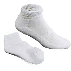Casual Ankle Student Sports Dot Pattern Seamless Cotton Spandex <b>Diabetic</b>-Friendly <b>Men's</b> <b>Socks</b> - Product Image 1