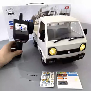 WPL D12 1/10 2WD 2.4Gh hors route RC voiture dérive escalade camion chenille 1:10 Simulation tout Terrain voiture RC véhicules pour garçons - Product Image 5