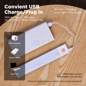 Tủ chiếu sáng nhà bếp tủ quần áo ánh sáng thanh cảm biến chuyển động Dimmable <span class=keywords><strong>LED</strong></span> <span class=keywords><strong>Strip</strong></span> DC 5V hardwired cắm trong dưới ánh sáng truy cập - Product Image 2