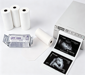 Papel Térmico para Ultrasonido de Alta Densidad, Color Negro, con Revestimiento Japonés - Product Image 1