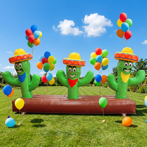 WINSUN Outdoor <b>Inflatable</b> Cactus Hoopla <b>Game</b> PVC Material CE Certified Waterproof Fireproof Obstacle Course - Product Image 1
