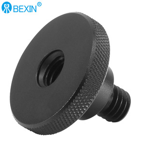 Bexin Tripod Adapter 1/4 To 3/8 <b>Thread</b> Converter Aluminum Alloy Twist <b>Lock</b> For Digital Camera Mounting - Product Image 4