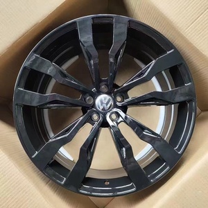 इन-स्टॉक 20x9 / 21x9.5 5x112 66.<span class=keywords><strong>6</strong></span> मिमी ग्लॉस काले गुधातु के जाली पहियों के लिए वोल्कस्वैगन गोल्फ दरपर - Product Image 6