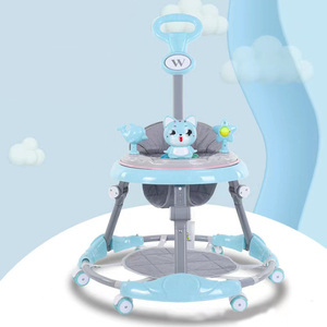 รถหัดเดินเด็กแบบพับได้ 6 ล้อ JXB สำหรับเด็กอายุ 2 ถึง 4 ปี ฝึกการเดิน - Product Image 6